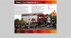 Desktop Screenshot of feuerwehr-arzberg.de